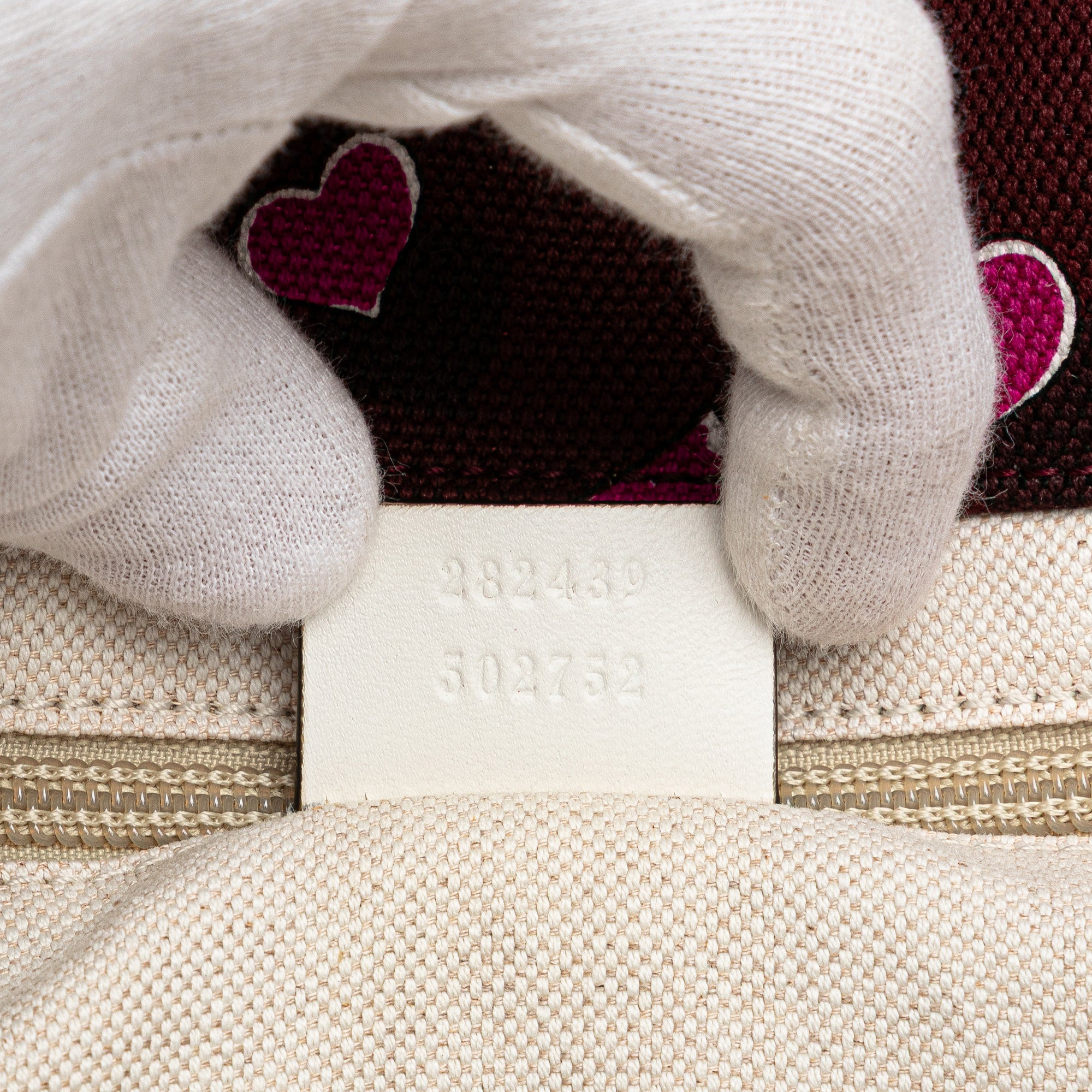 Canvas Heartbeat Tote
