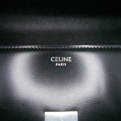 Shiny Calfskin Claude Chain Shoulder Bag