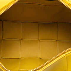 Medium Lambskin Intrecciato Brick Cassette