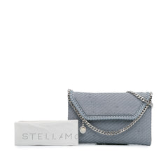 Mini Woven Falabella Crossbody