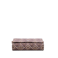 Canvas Geometric Shoulder Bag