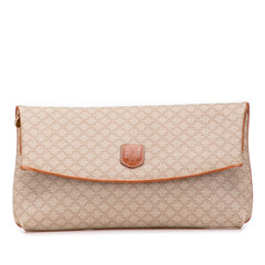 Macadam Coated Canvas Clutch