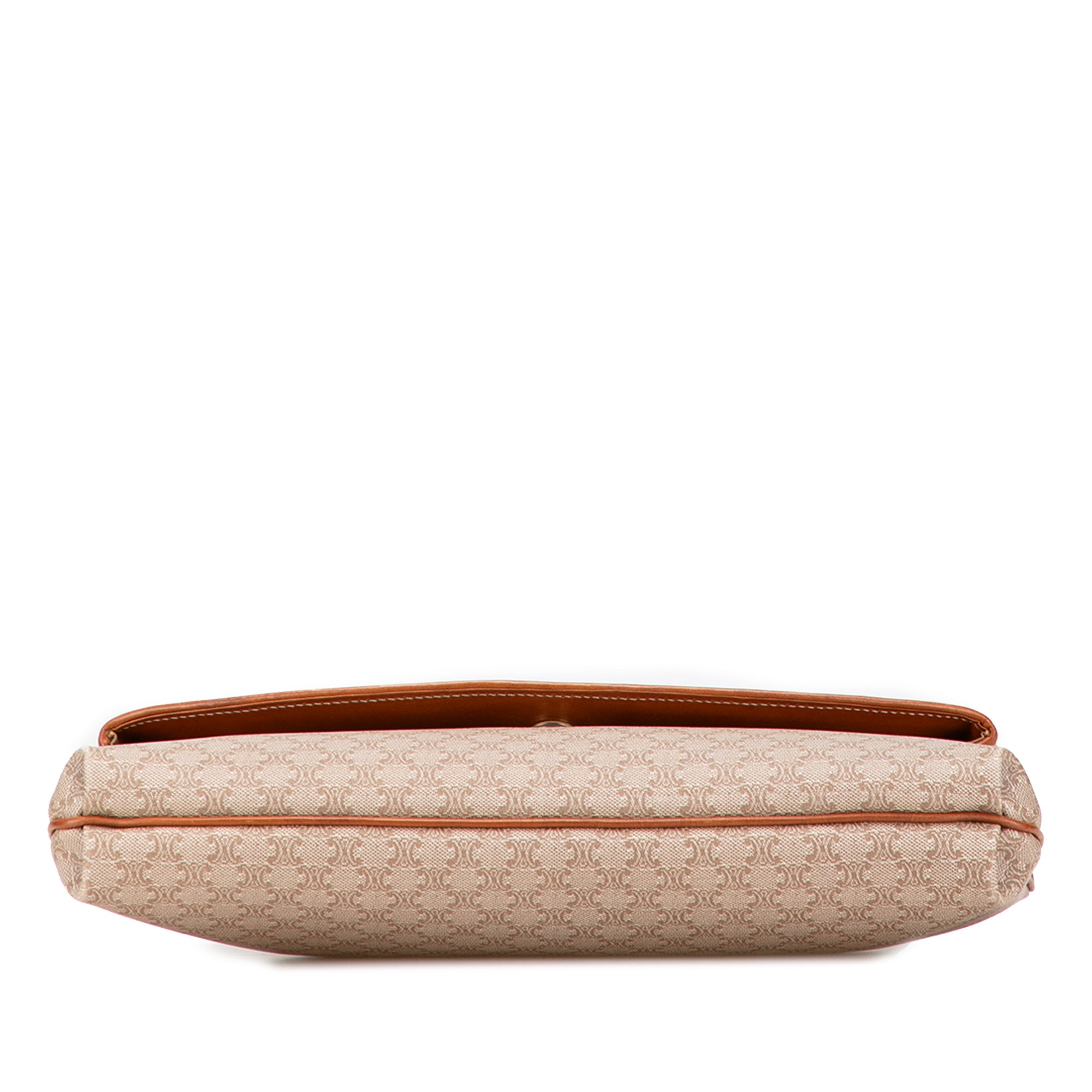 Macadam Coated Canvas Clutch
