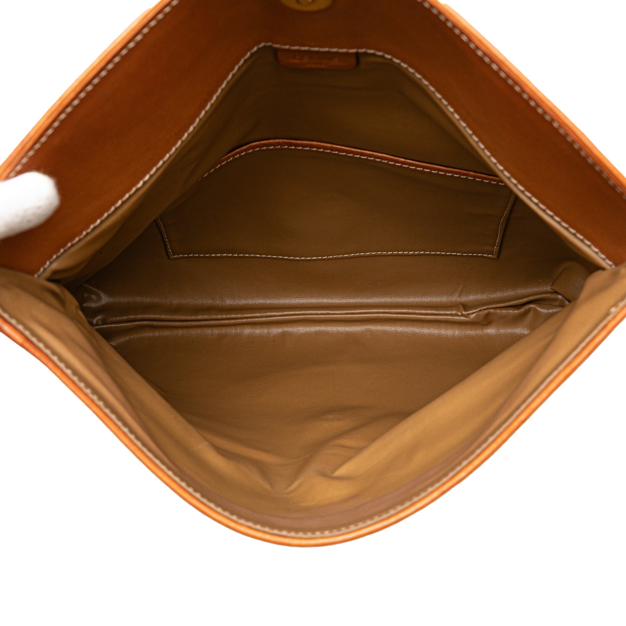 Macadam Coated Canvas Clutch
