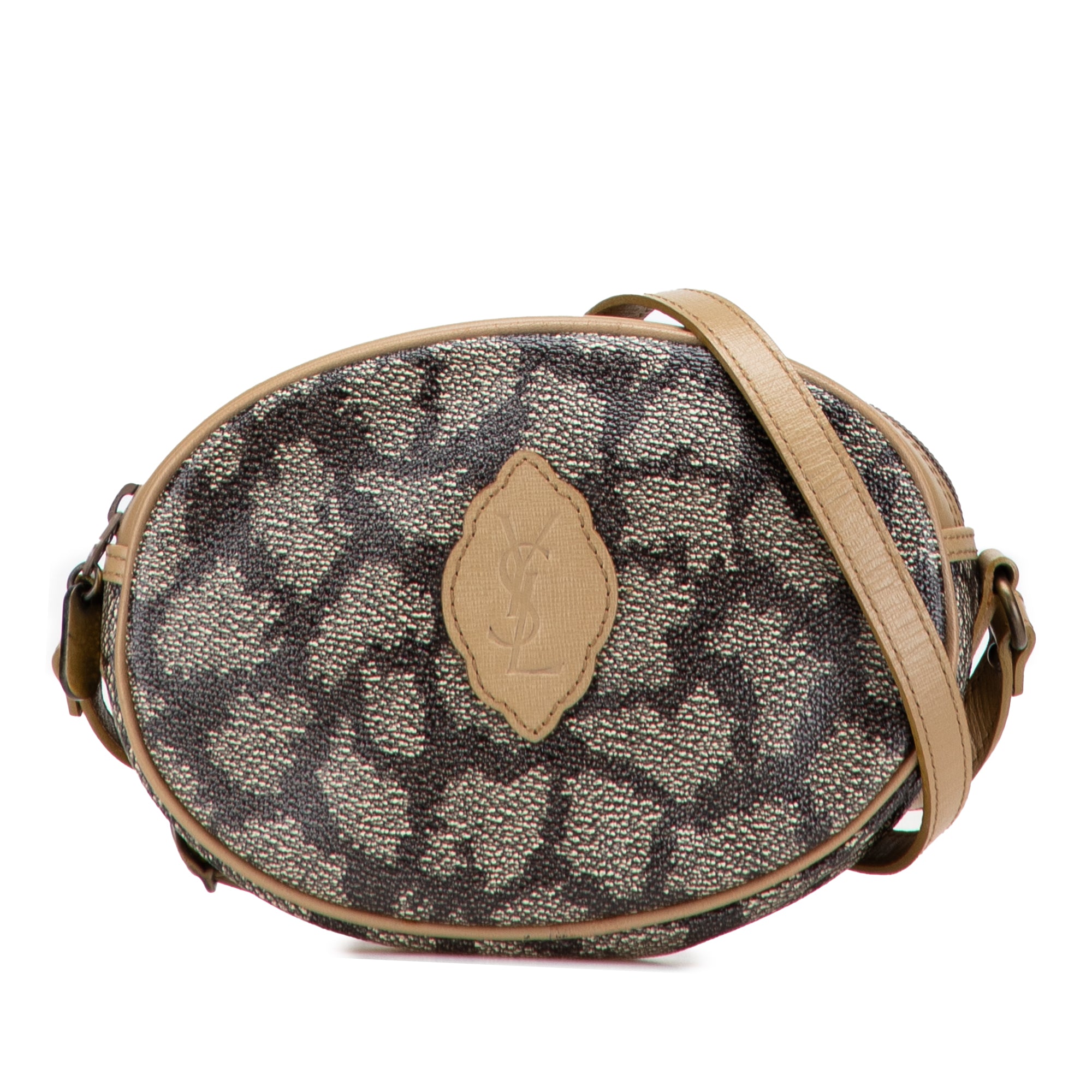 Coated Canvas Crossbody