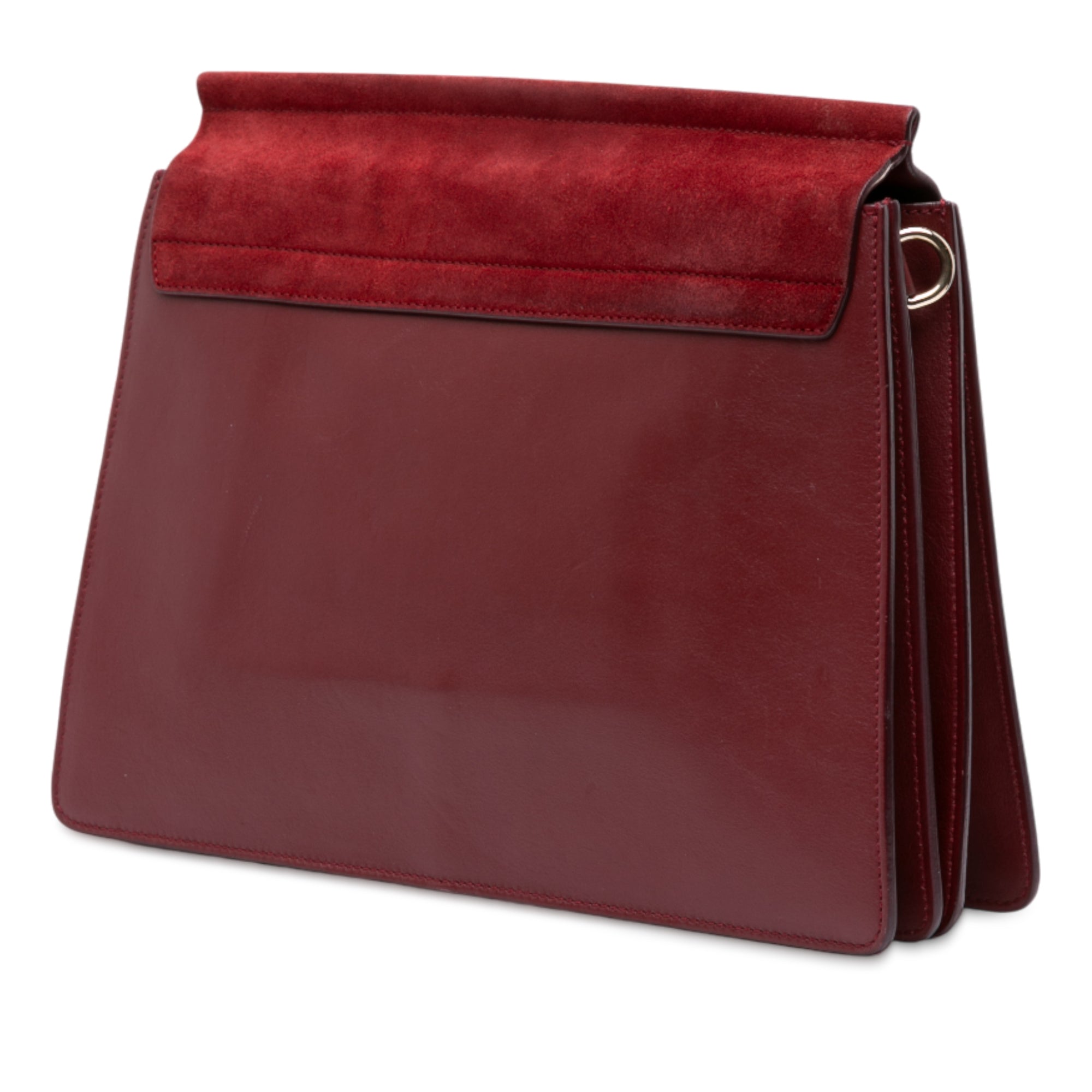 Medium Calfskin and Suede Faye Crossbody