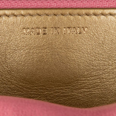 Lambskin Pearl Crush Wallet On Chain_6