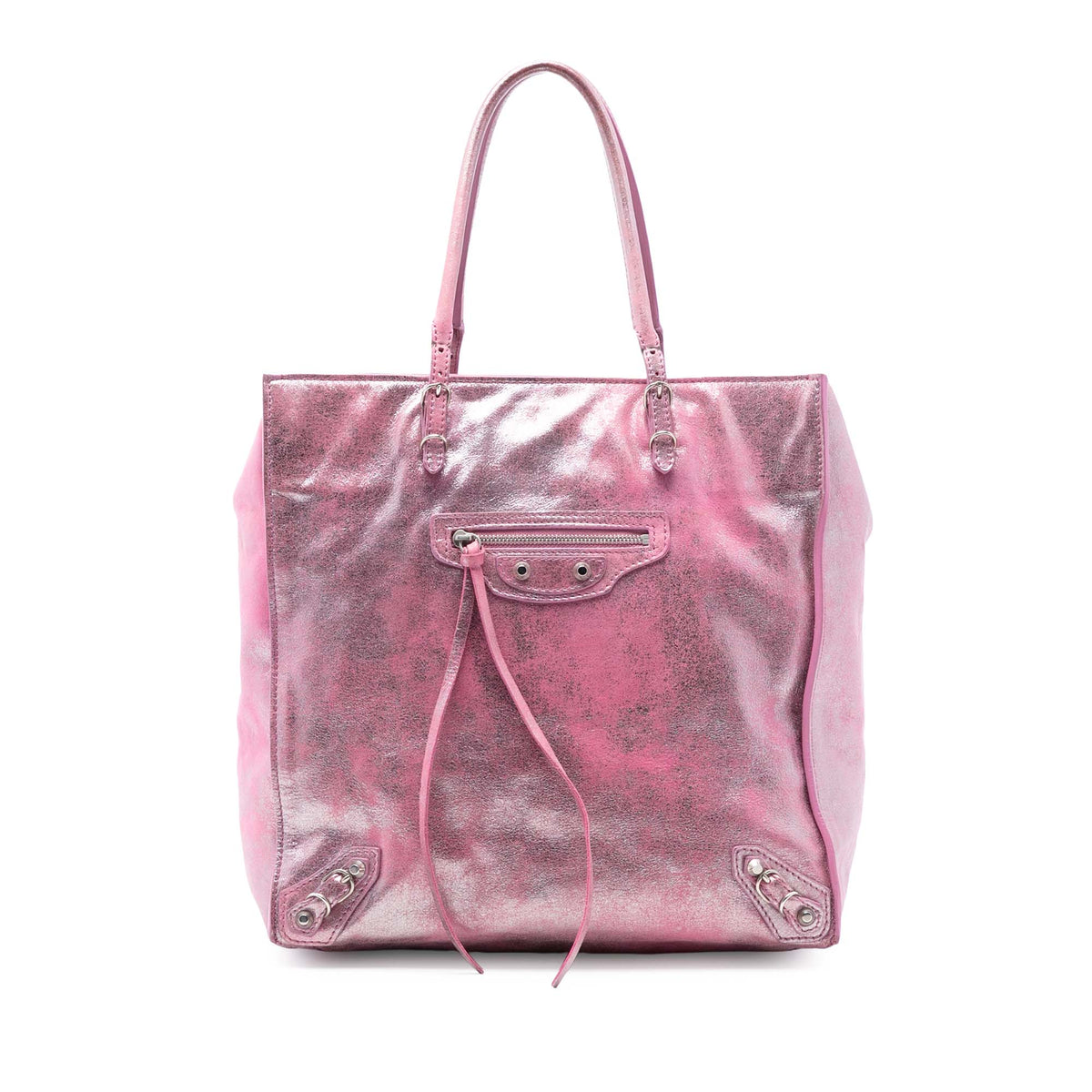 Metallic Leather Papier A5 Tote