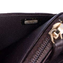 Goatskin Chevron Statement Wallet On Chain