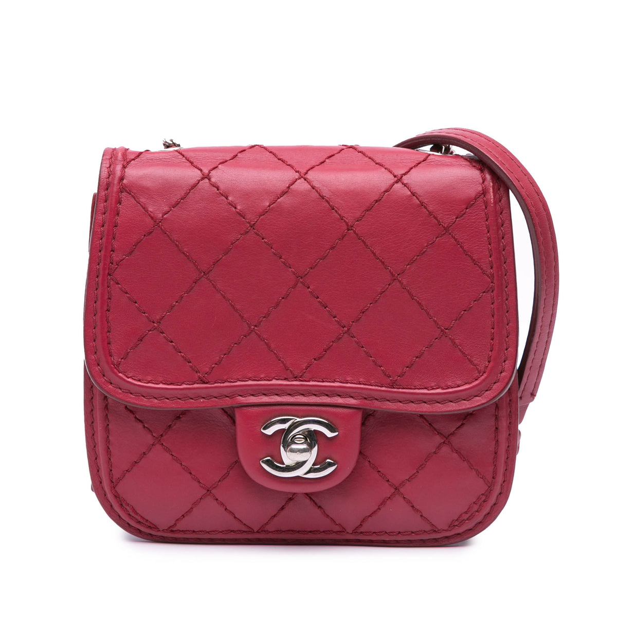 Mini Stitched Calfskin Citizen Flap