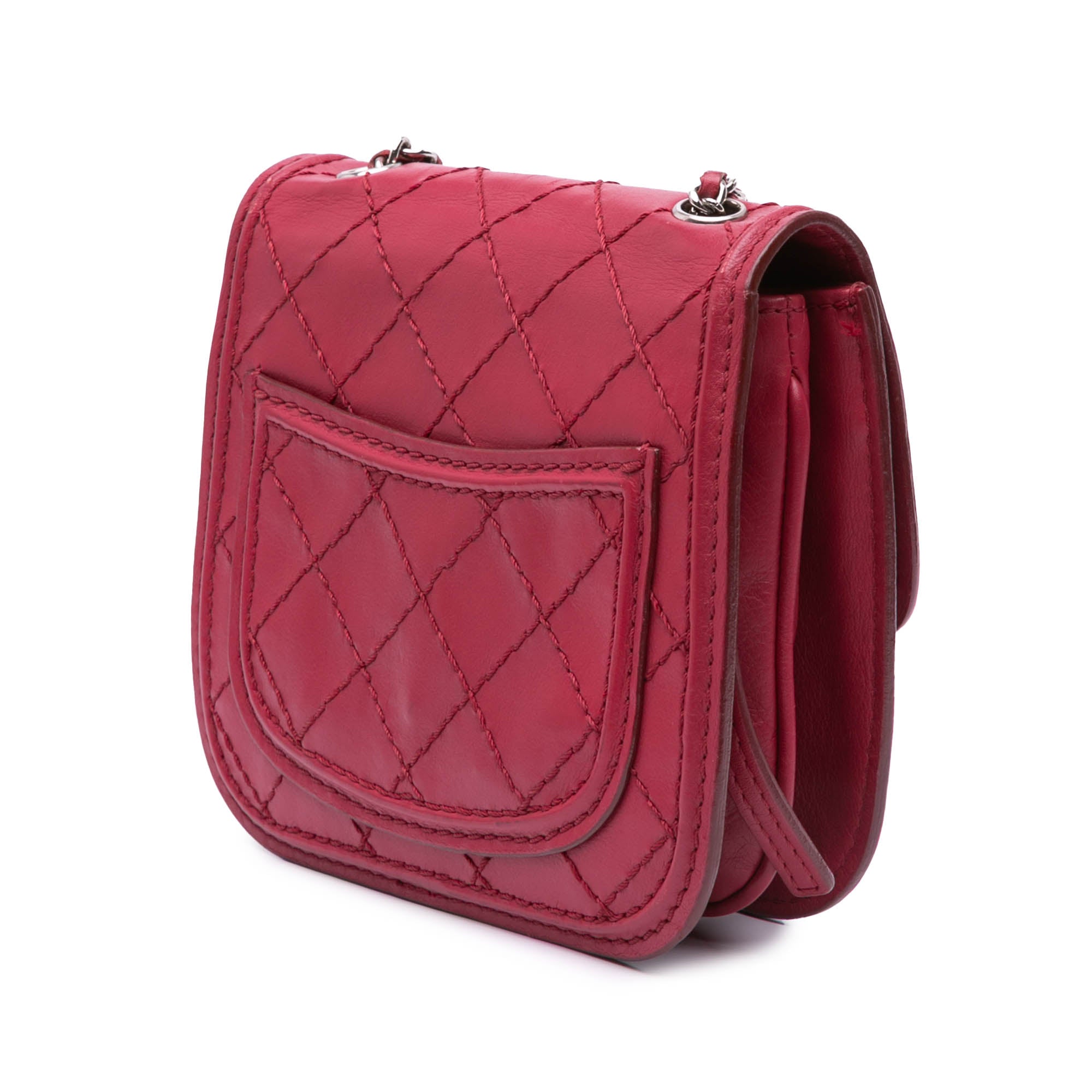 Mini Stitched Calfskin Citizen Flap