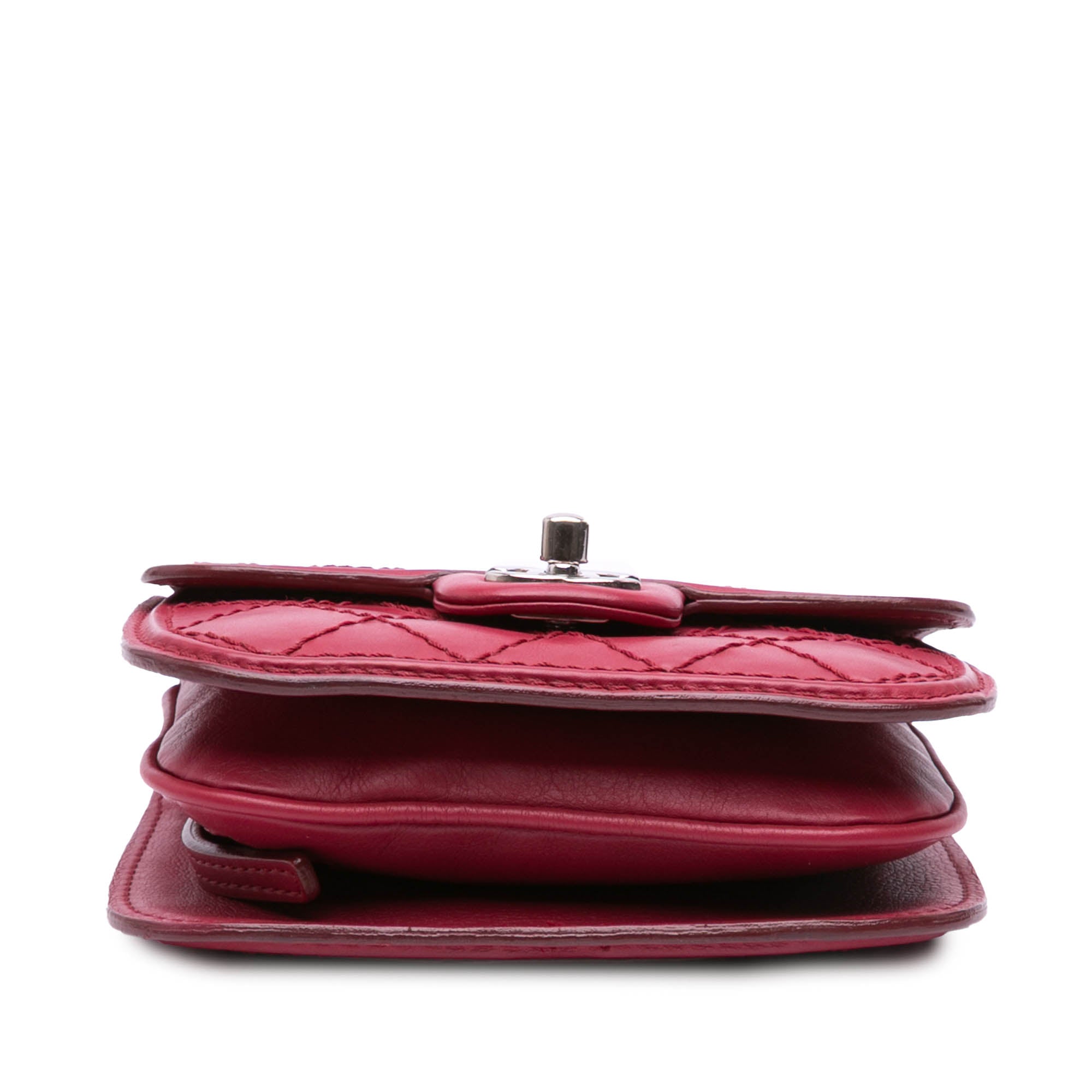 Mini Stitched Calfskin Citizen Flap