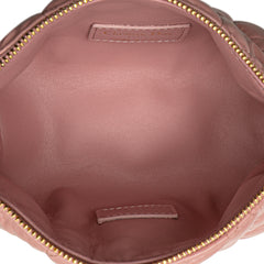 Small Calfskin Macrocannage Diortravel Nomad Pouch
