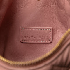 Small Calfskin Macrocannage Diortravel Nomad Pouch