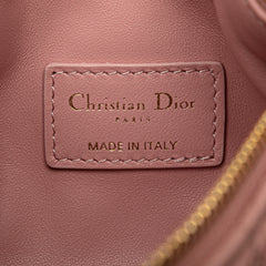 Small Calfskin Macrocannage Diortravel Nomad Pouch
