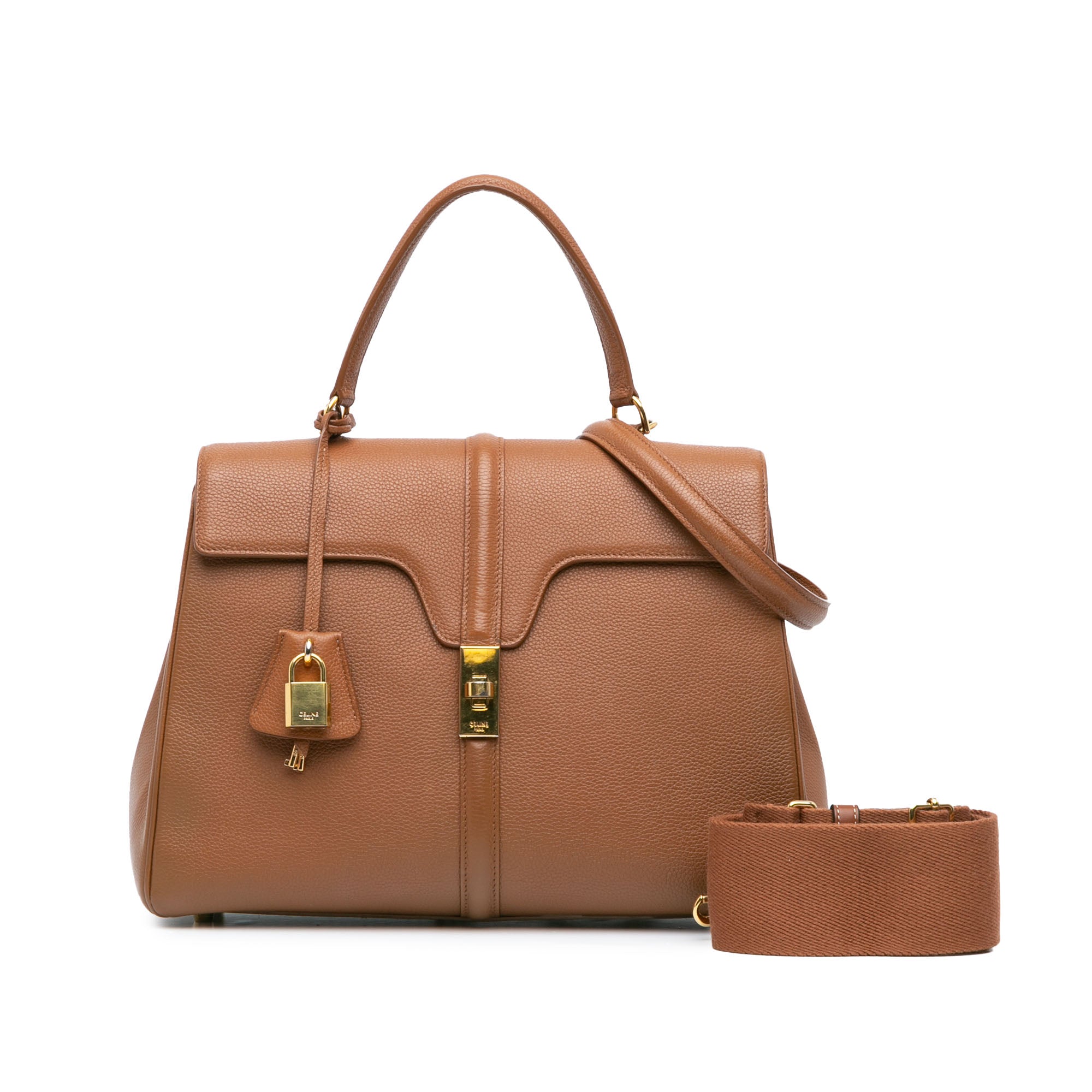 Medium Leather 16 Satchel