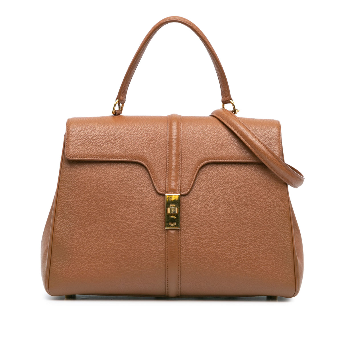 Medium Leather 16 Satchel