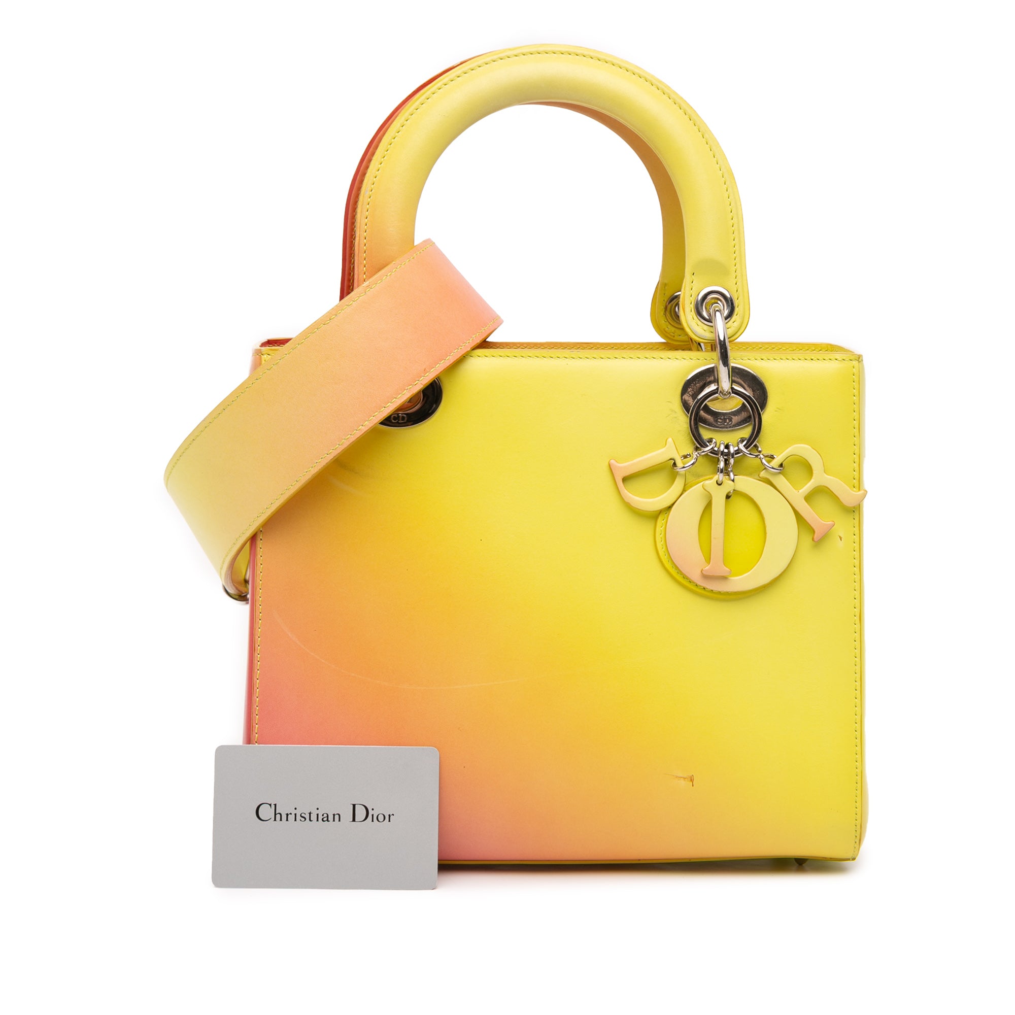 Medium Ombre Calfskin Lady Dior