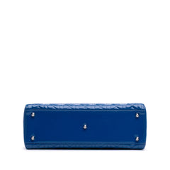 Large Patent Cannage Lady Dior