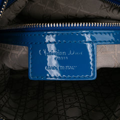 Large Patent Cannage Lady Dior