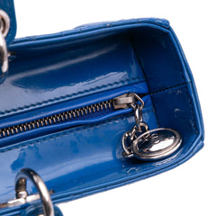 Large Patent Cannage Lady Dior