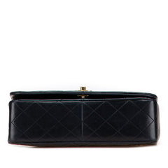 CC Quilted Lambskin Full Single Flap