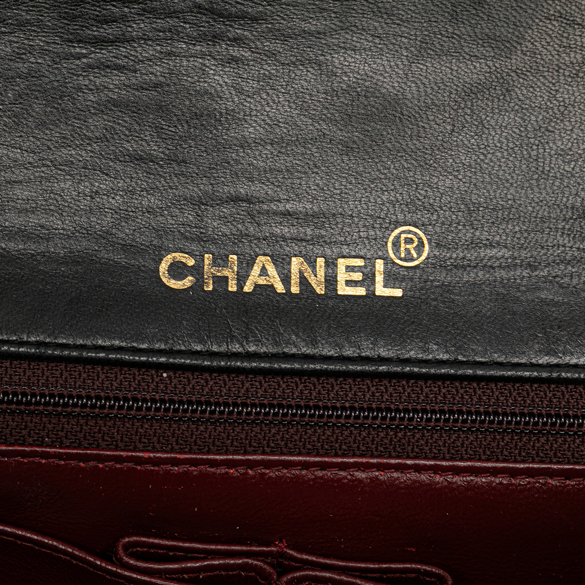 CC Quilted Lambskin Full Single Flap
