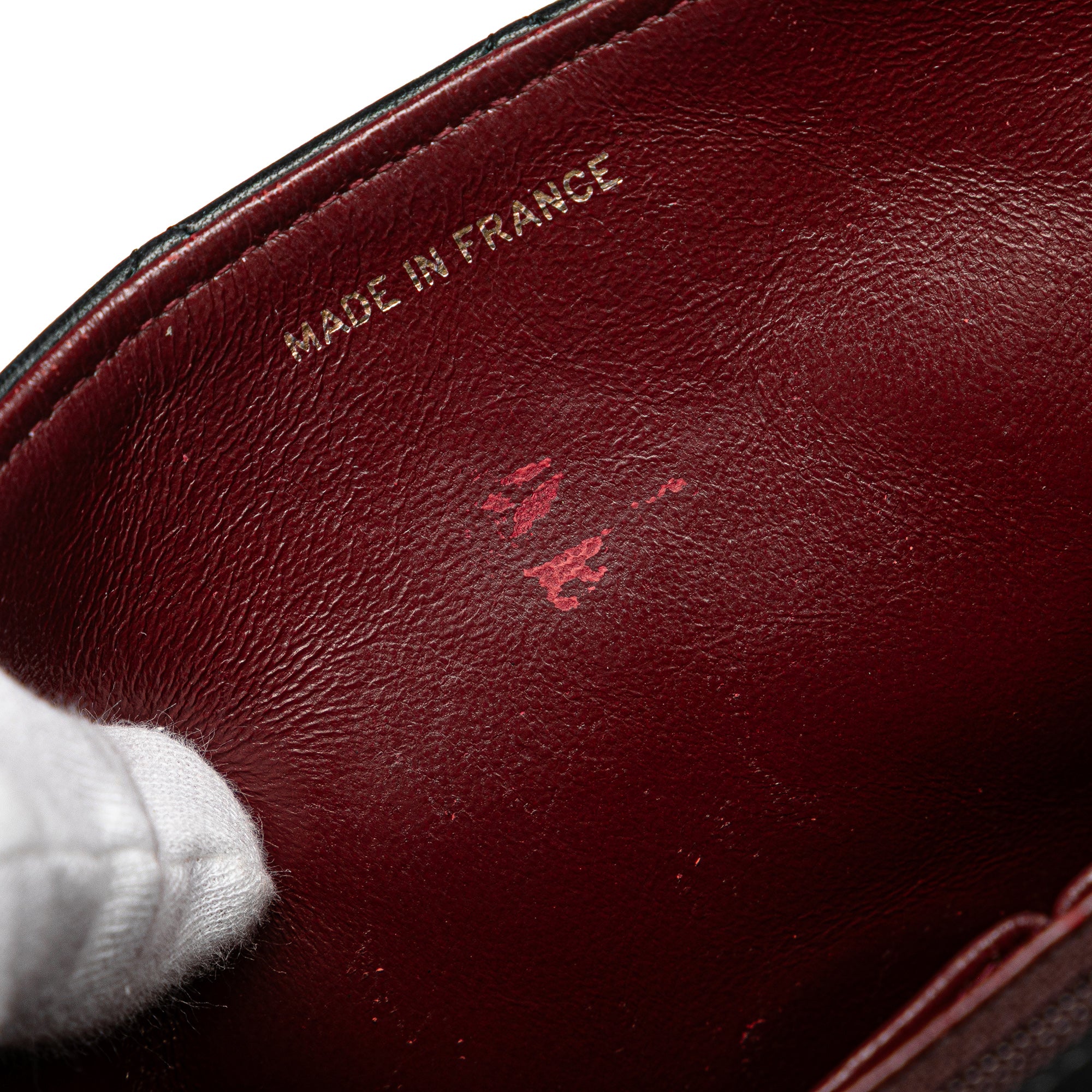 CC Quilted Lambskin Full Single Flap