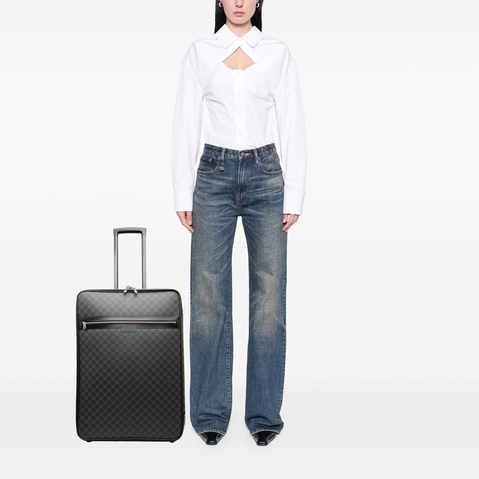 Damier Graphite Pegase 65