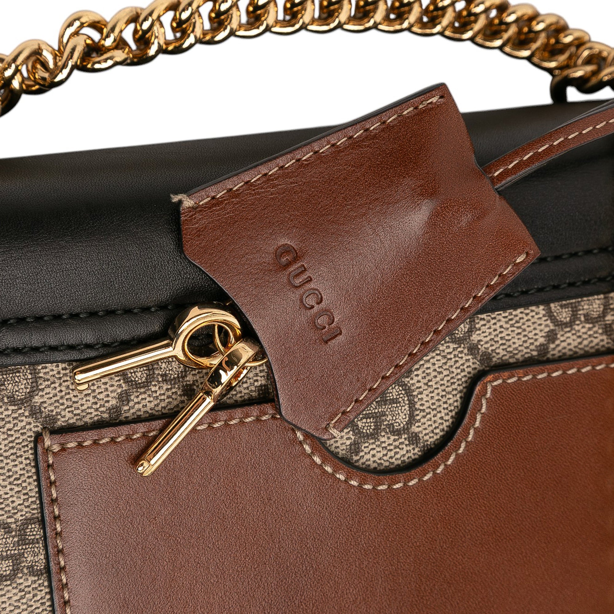 Small GG Supreme Padlock Crossbody