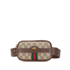 GG Supreme Web Ophidia Belt Bag