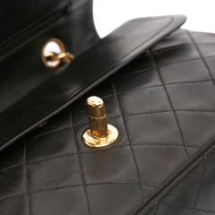 Medium Classic Lambskin Double Flap