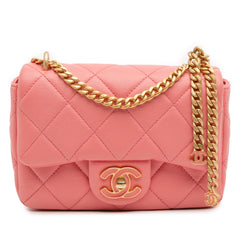 Mini Lambskin Pending CC Flap