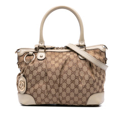 GG Canvas Sukey Satchel