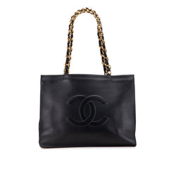 CC Lambskin Chain Tote