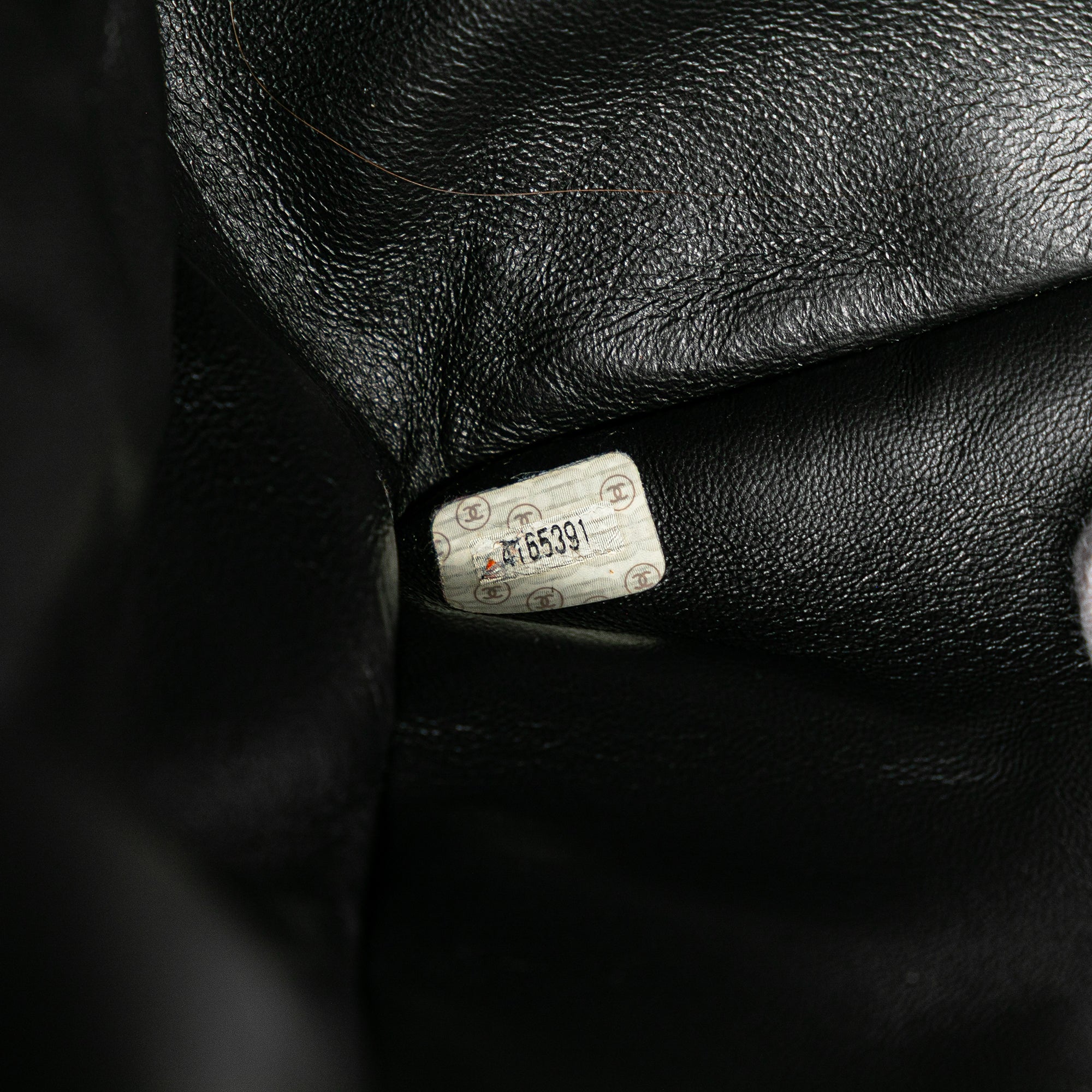 CC Lambskin Chain Tote