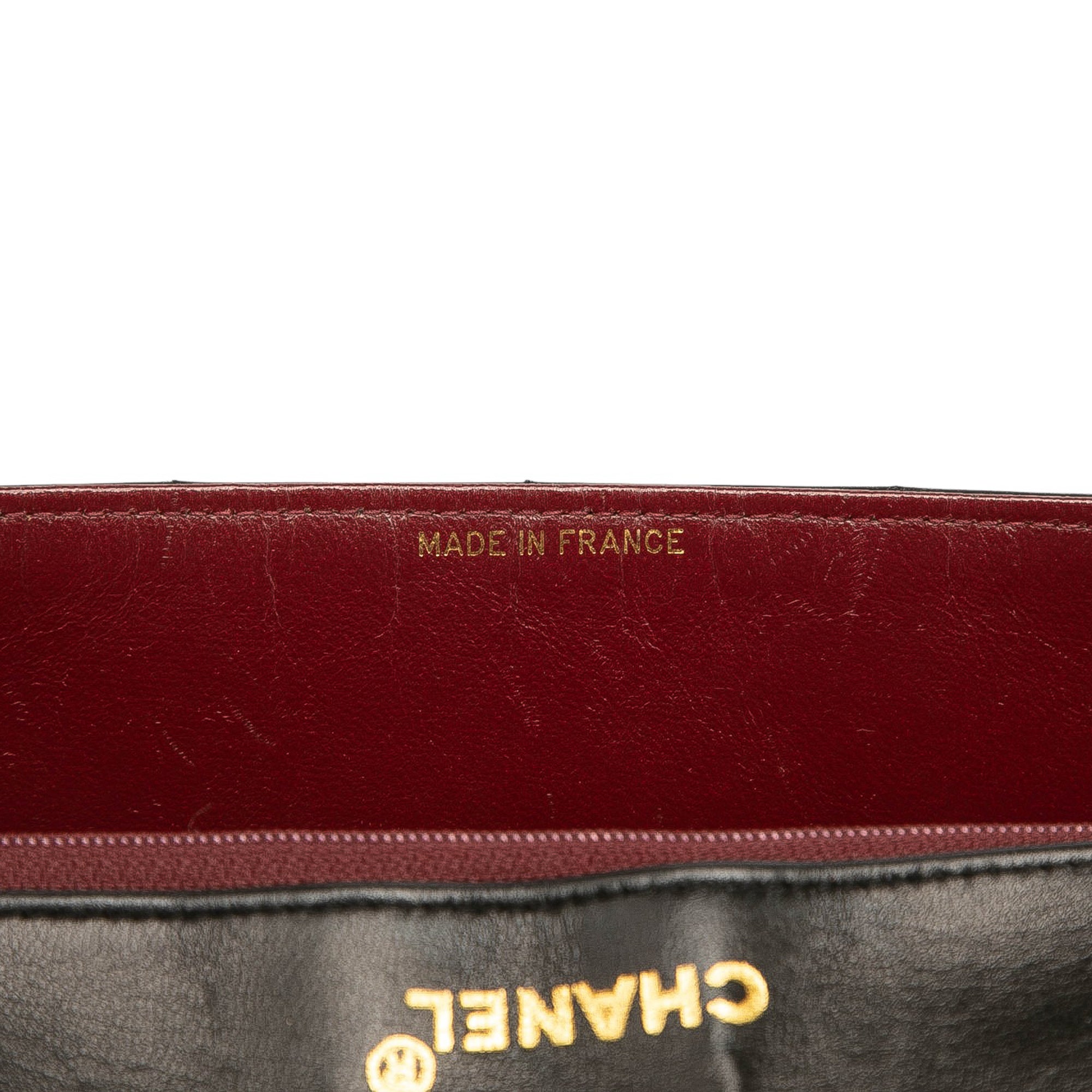 Medium Quilted Lambskin Mademoiselle Single Flap