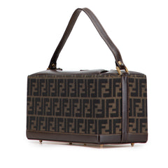 Zucca Canvas Push Lock Box Handbag