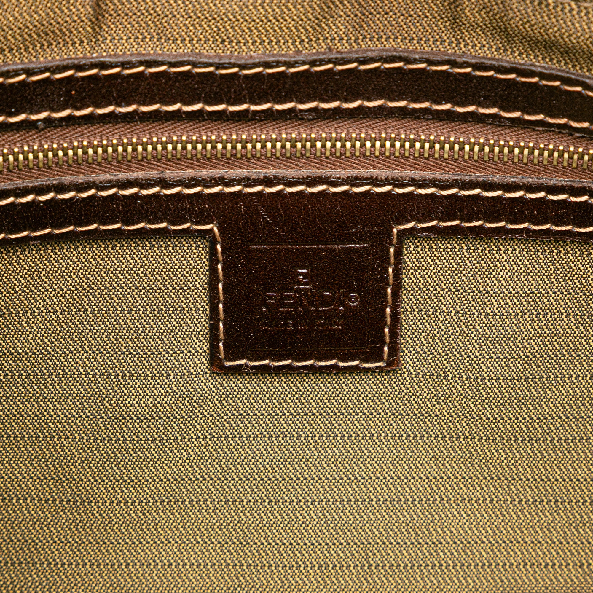 Zucca Canvas Push Lock Box Handbag
