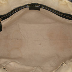 Large Microguccissima Nice Dome Satchel