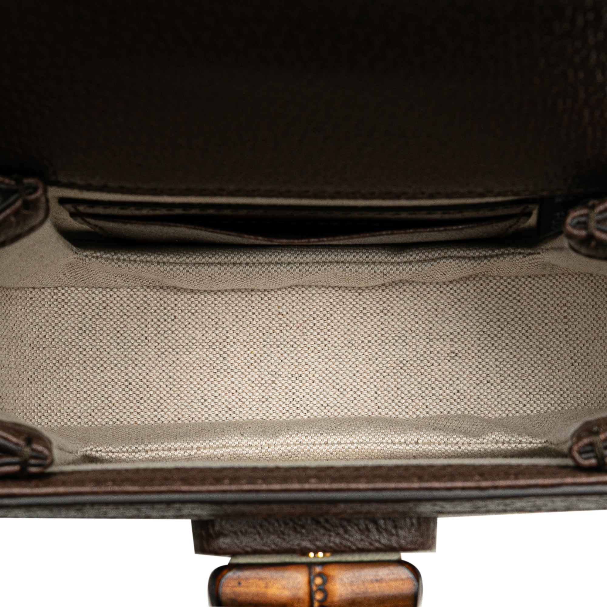 Mini Jumbo GG Canvas 1947 Bamboo Top Handle Bag