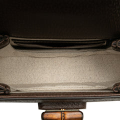 Mini Jumbo GG Canvas 1947 Bamboo Top Handle Bag