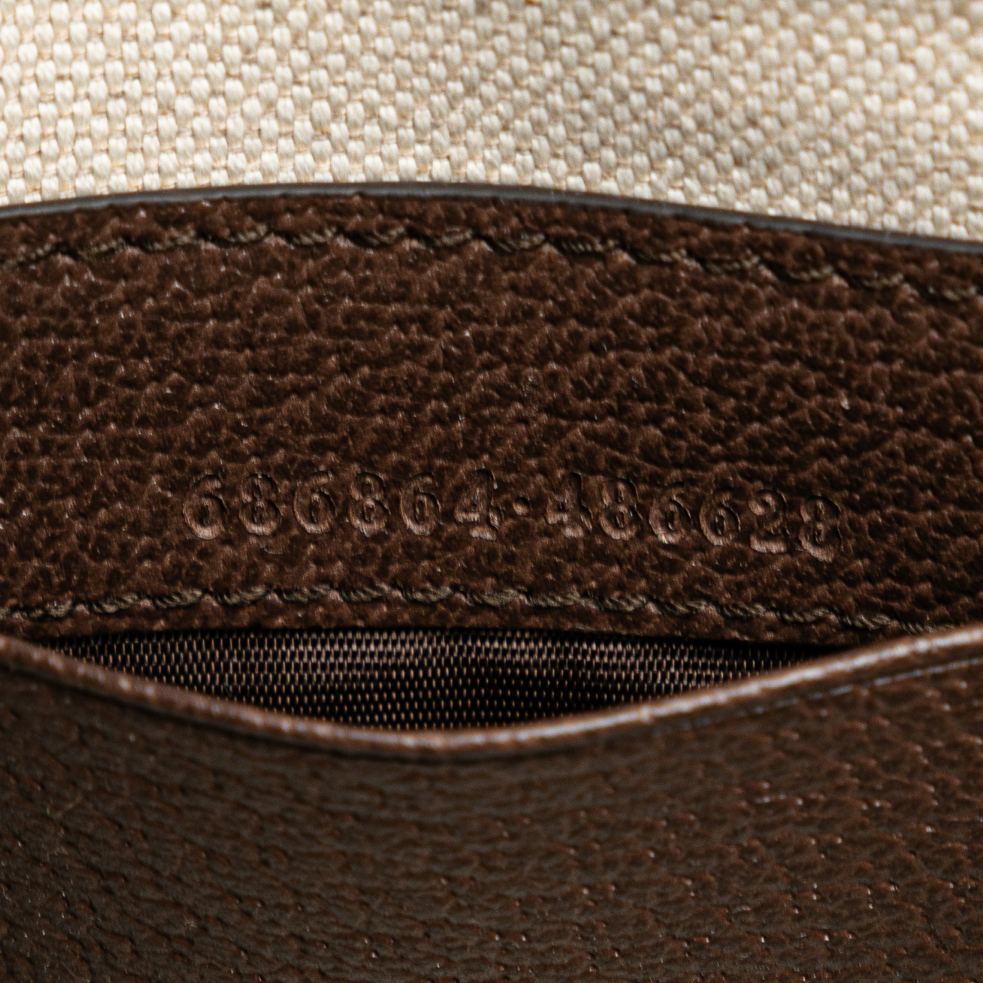 Mini Jumbo GG Canvas 1947 Bamboo Top Handle Bag