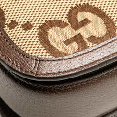 Mini Jumbo GG Canvas 1947 Bamboo Top Handle Bag