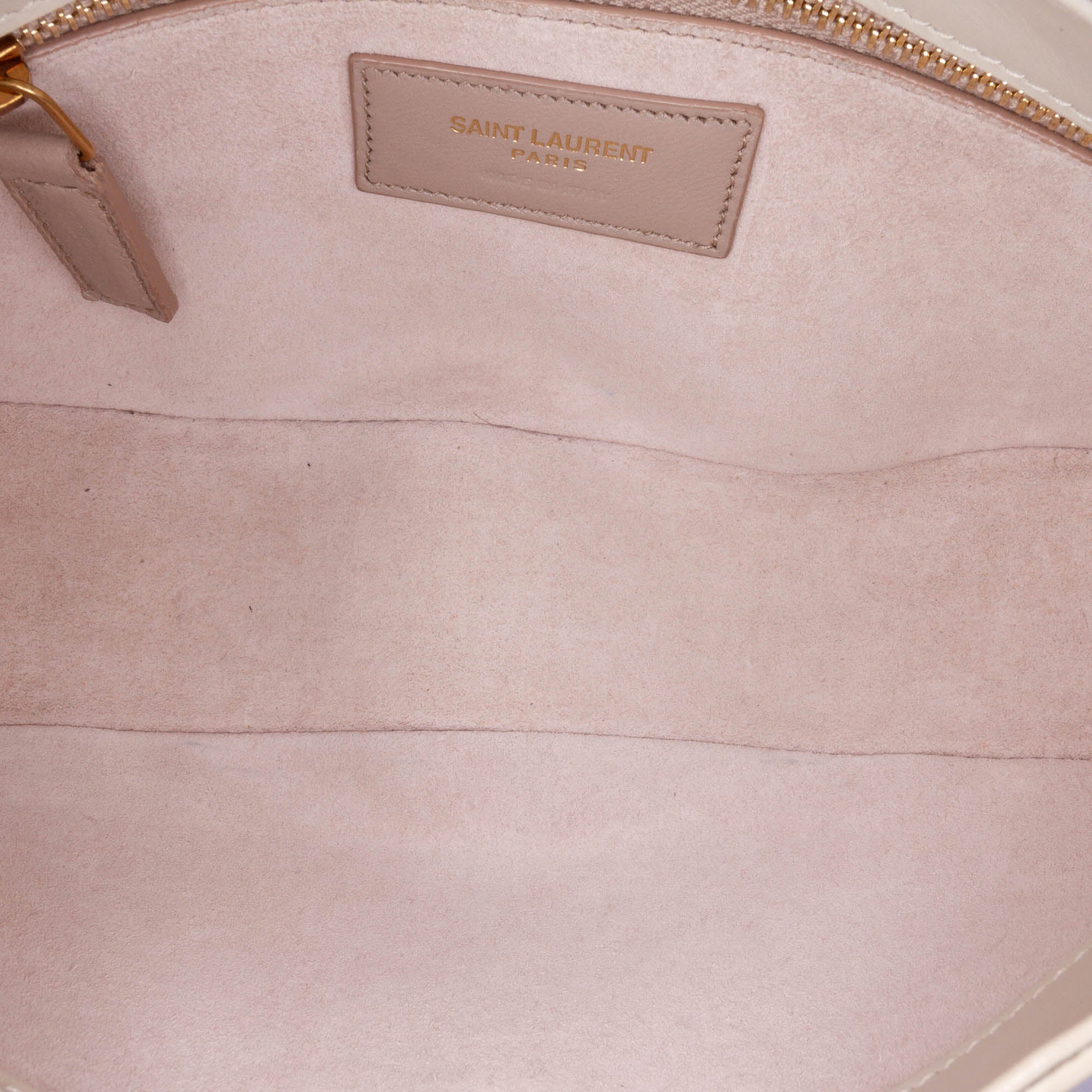 Shiny Calfskin Le Fermoir Shoulder Bag