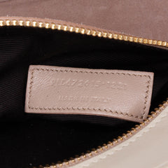 Shiny Calfskin Le Fermoir Shoulder Bag