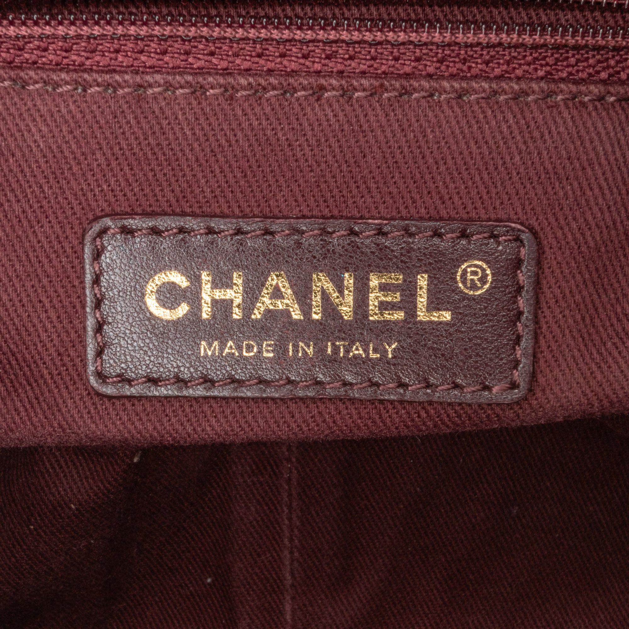 CC Quilted Lambskin Tassel and Border Embellished Flap
