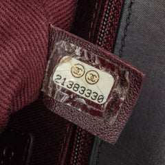 CC Quilted Lambskin Tassel and Border Embellished Flap