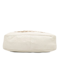 GG Canvas Bamboo Diana Satchel