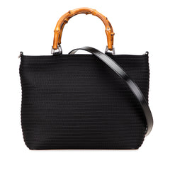 Nylon Bamboo Satchel